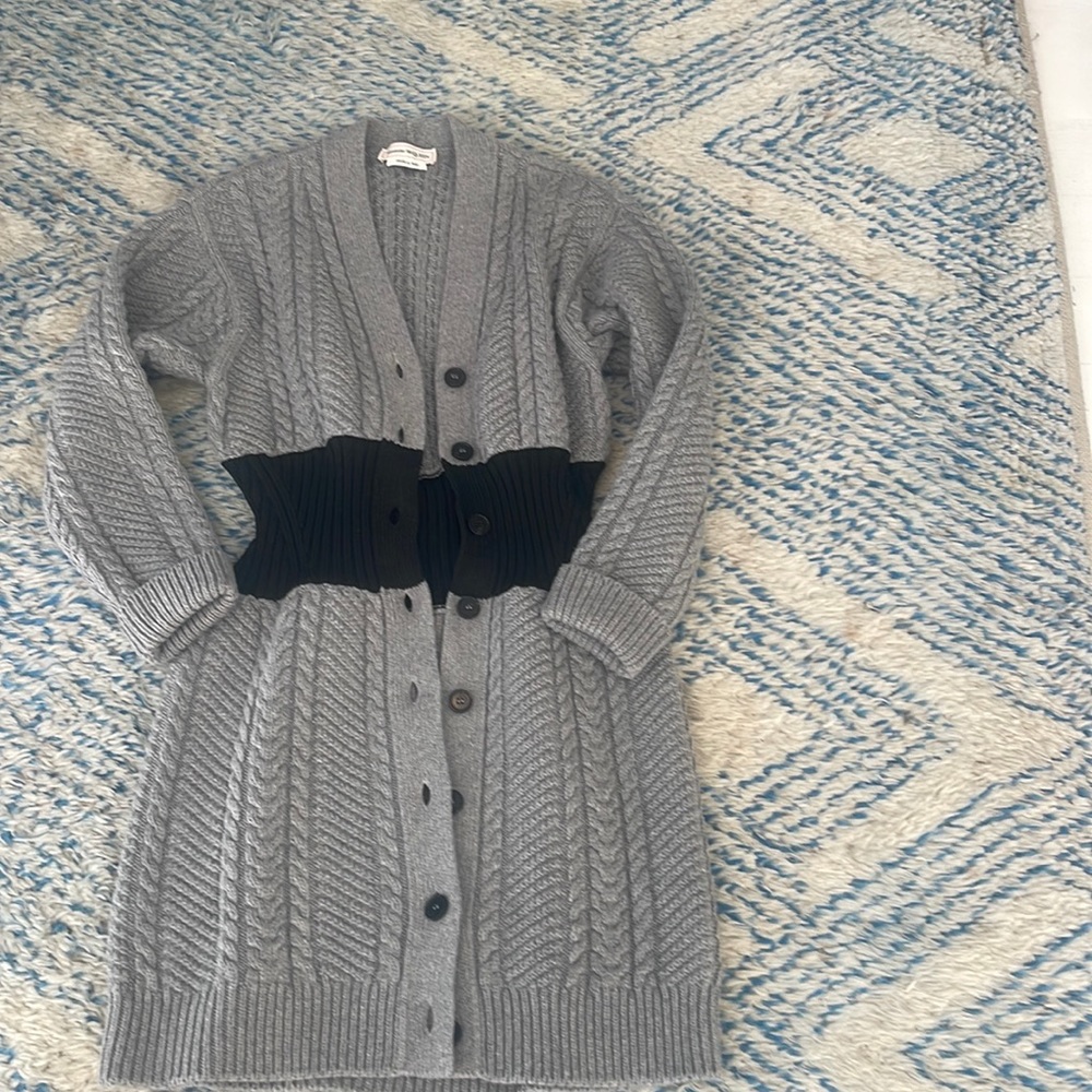 Alexander McQueen wool mini sweater dress size small like brand new